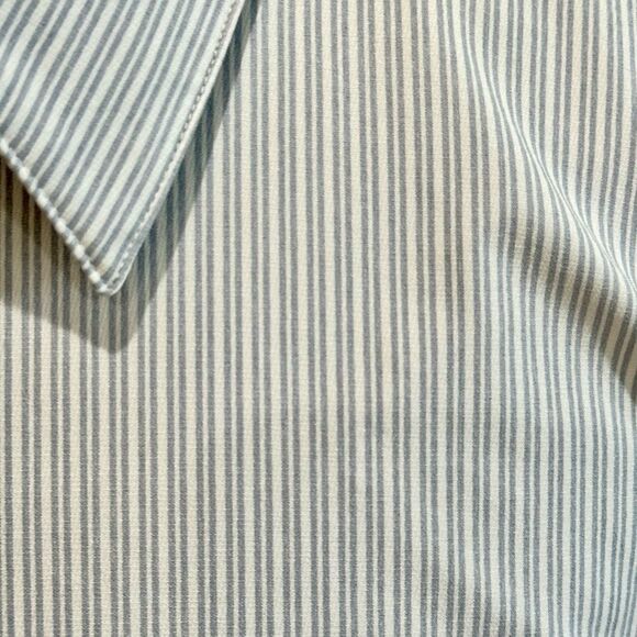 Lululemon Athletica Striped Short Sleeve Dress Shirt. XL. - Picture 3 of 6